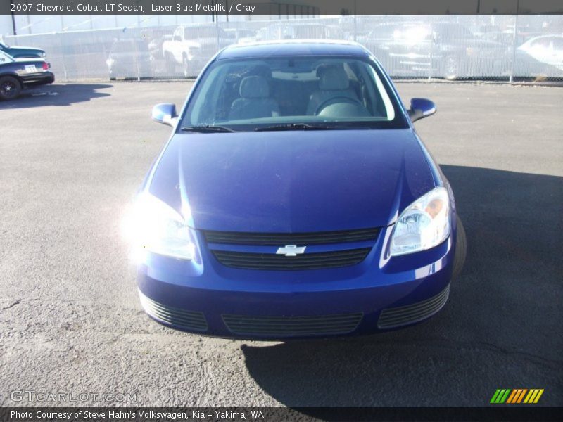 Laser Blue Metallic / Gray 2007 Chevrolet Cobalt LT Sedan