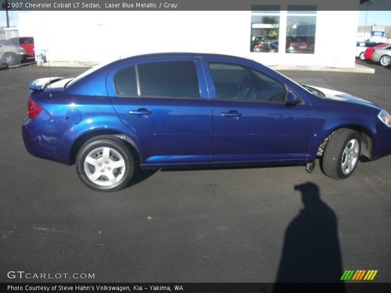 Laser Blue Metallic / Gray 2007 Chevrolet Cobalt LT Sedan