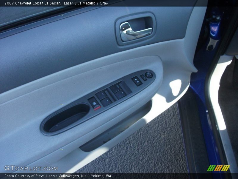Laser Blue Metallic / Gray 2007 Chevrolet Cobalt LT Sedan