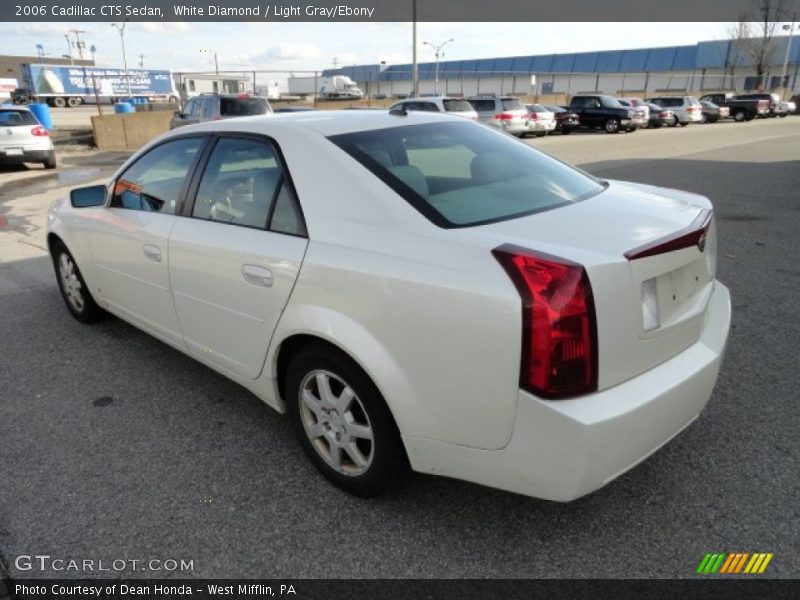White Diamond / Light Gray/Ebony 2006 Cadillac CTS Sedan