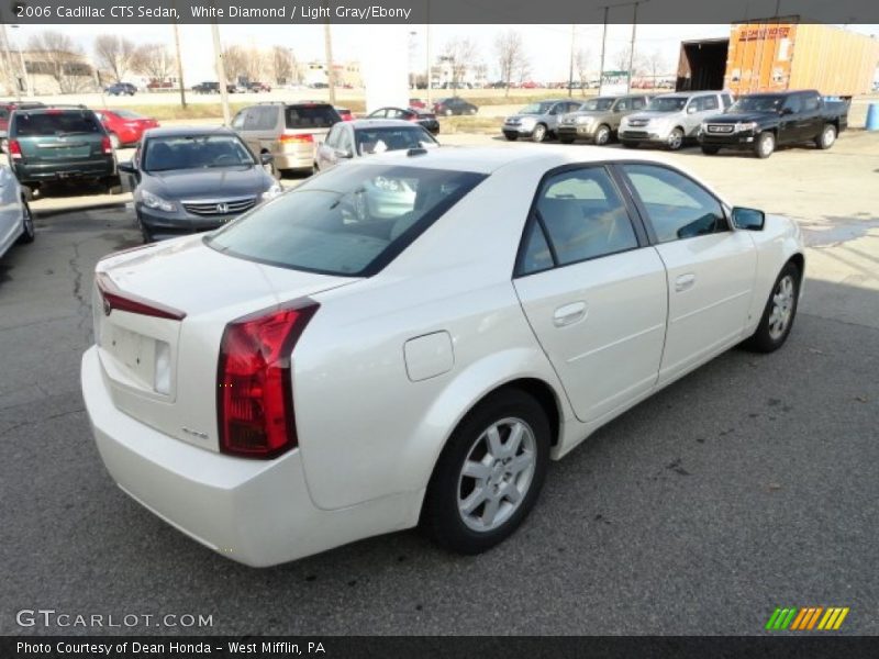 White Diamond / Light Gray/Ebony 2006 Cadillac CTS Sedan