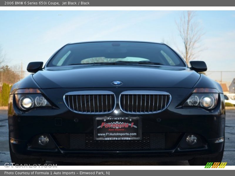 Jet Black / Black 2006 BMW 6 Series 650i Coupe