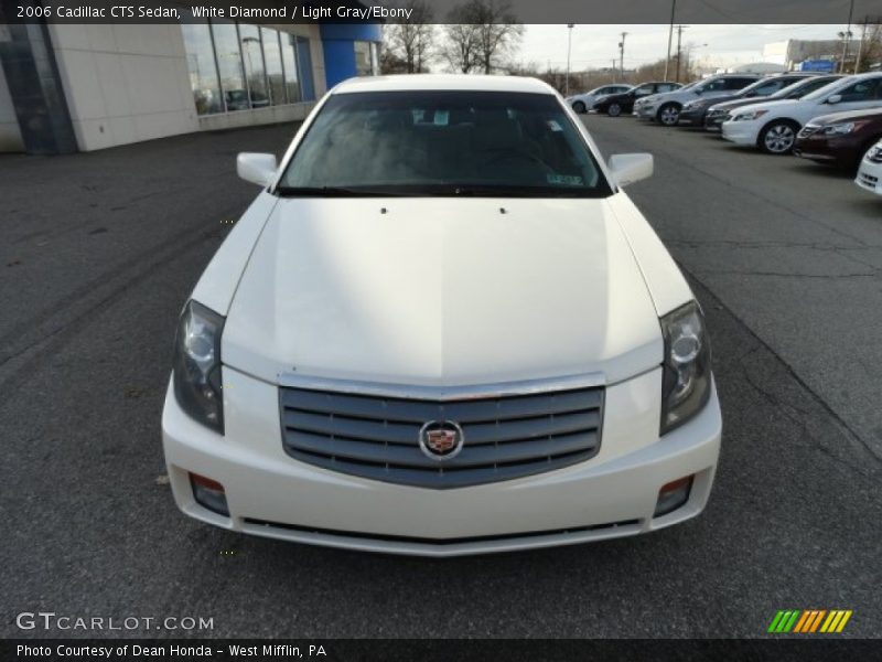 White Diamond / Light Gray/Ebony 2006 Cadillac CTS Sedan