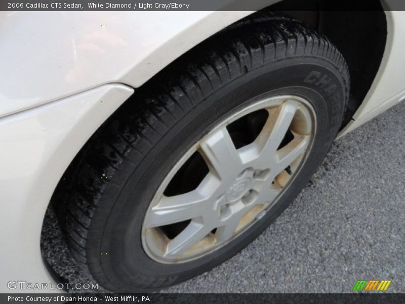 White Diamond / Light Gray/Ebony 2006 Cadillac CTS Sedan