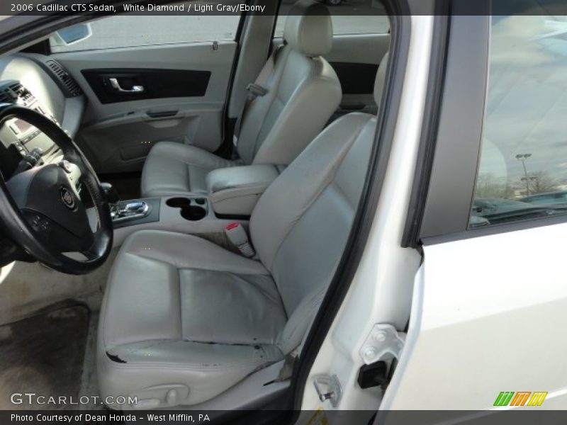 White Diamond / Light Gray/Ebony 2006 Cadillac CTS Sedan