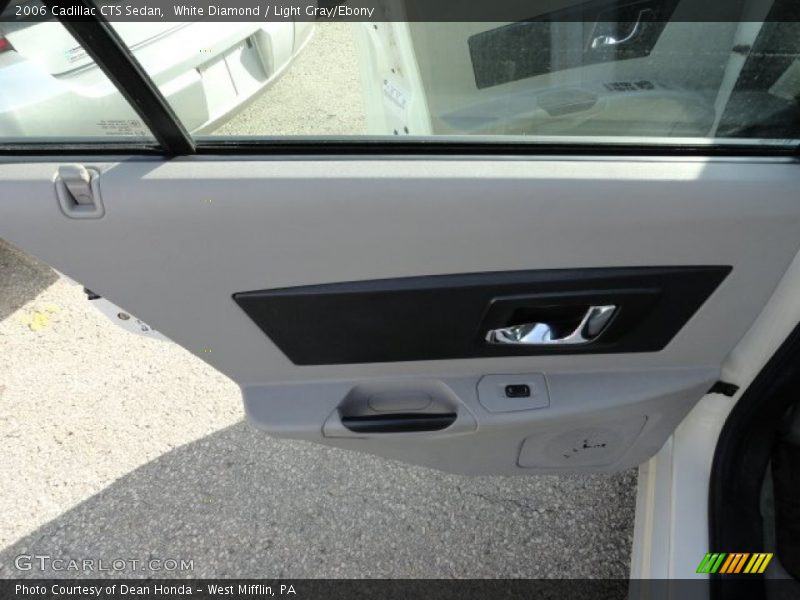 White Diamond / Light Gray/Ebony 2006 Cadillac CTS Sedan