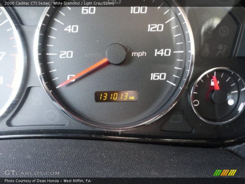 White Diamond / Light Gray/Ebony 2006 Cadillac CTS Sedan