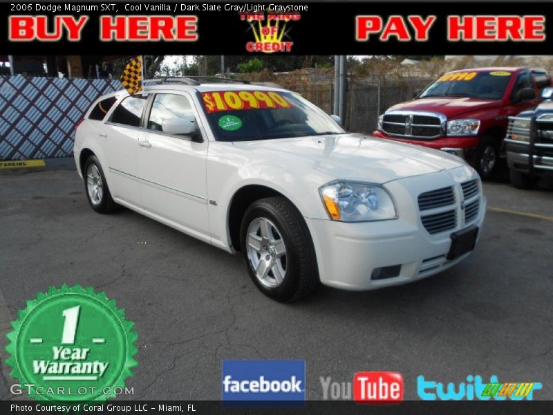Cool Vanilla / Dark Slate Gray/Light Graystone 2006 Dodge Magnum SXT