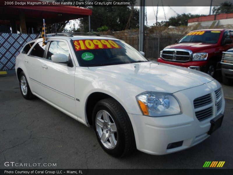 Cool Vanilla / Dark Slate Gray/Light Graystone 2006 Dodge Magnum SXT