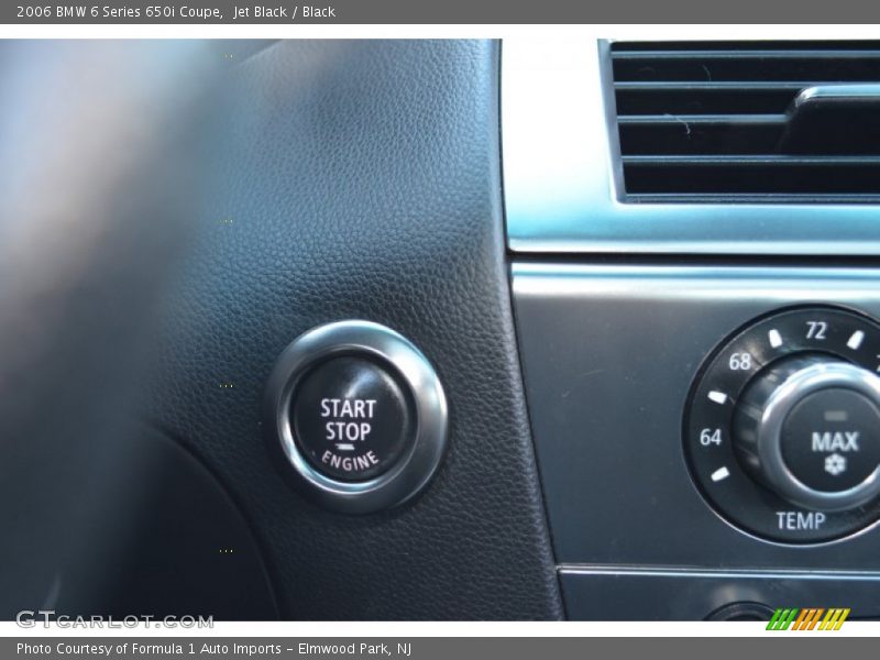 Jet Black / Black 2006 BMW 6 Series 650i Coupe