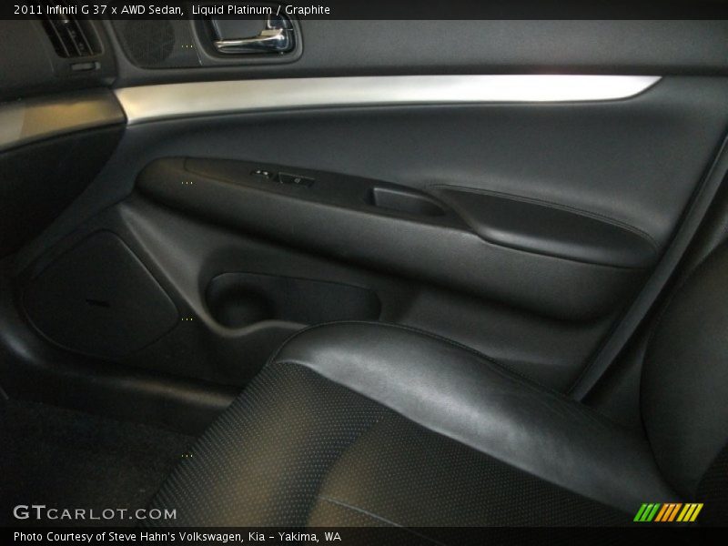 Liquid Platinum / Graphite 2011 Infiniti G 37 x AWD Sedan