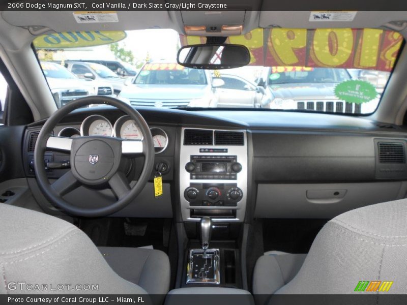 Cool Vanilla / Dark Slate Gray/Light Graystone 2006 Dodge Magnum SXT