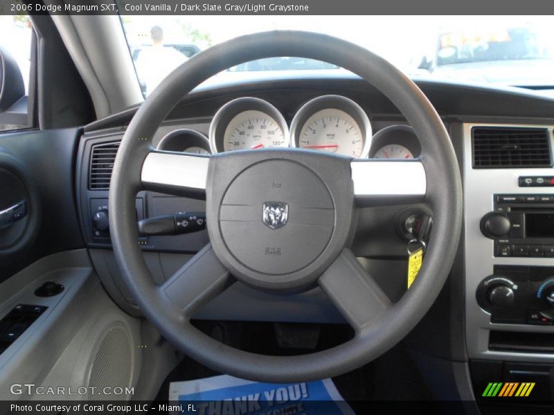 Cool Vanilla / Dark Slate Gray/Light Graystone 2006 Dodge Magnum SXT
