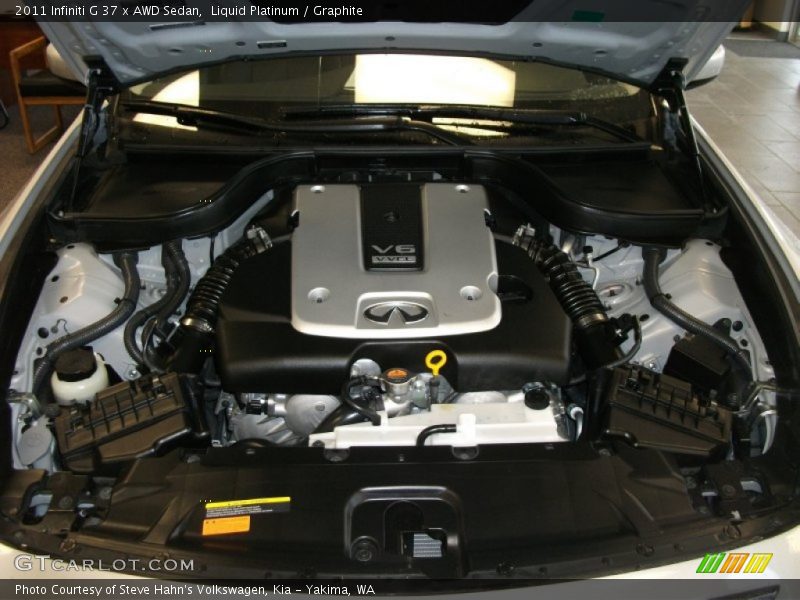  2011 G 37 x AWD Sedan Engine - 3.7 Liter DOHC 24-Valve CVTCS V6