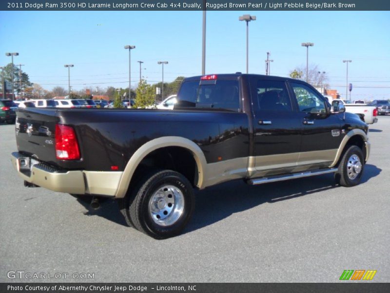  2011 Ram 3500 HD Laramie Longhorn Crew Cab 4x4 Dually Rugged Brown Pearl