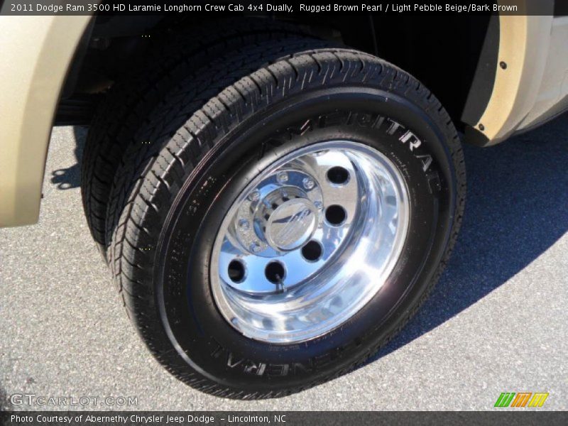  2011 Ram 3500 HD Laramie Longhorn Crew Cab 4x4 Dually Wheel