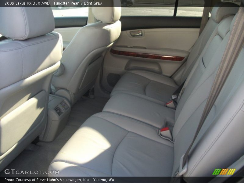 Tungsten Pearl / Light Gray 2009 Lexus RX 350 AWD