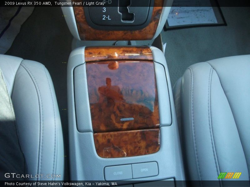 Tungsten Pearl / Light Gray 2009 Lexus RX 350 AWD
