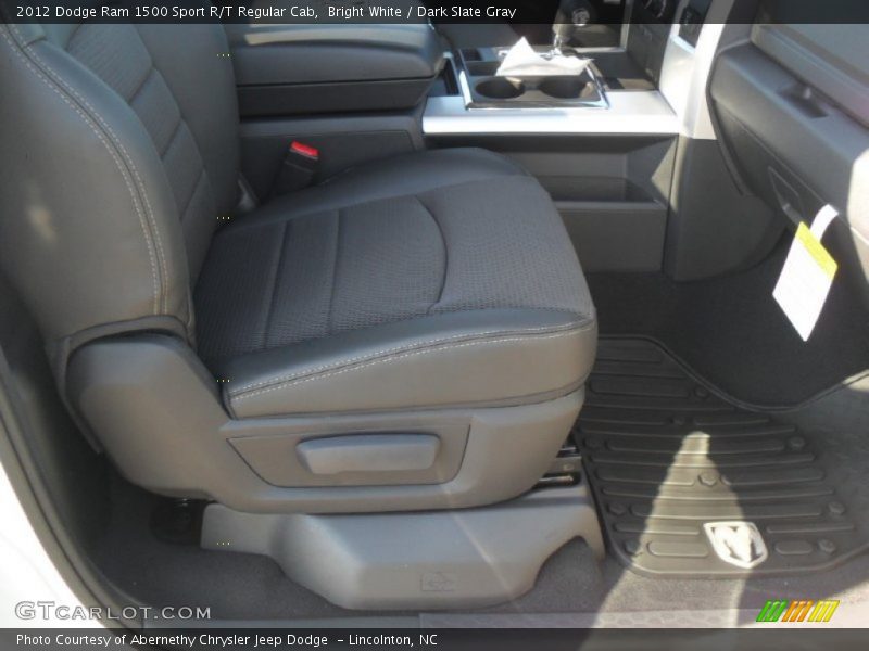 Bright White / Dark Slate Gray 2012 Dodge Ram 1500 Sport R/T Regular Cab