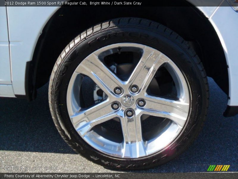 Bright White / Dark Slate Gray 2012 Dodge Ram 1500 Sport R/T Regular Cab