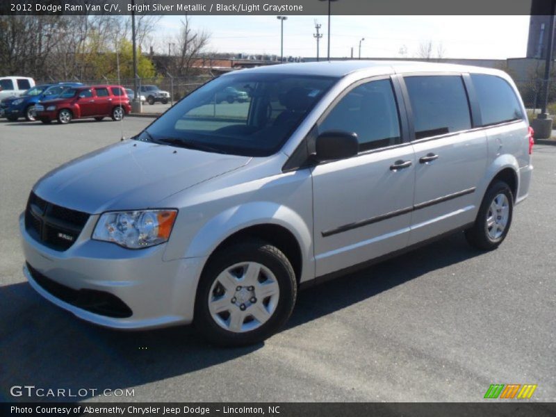 Front 3/4 View of 2012 Ram Van C/V