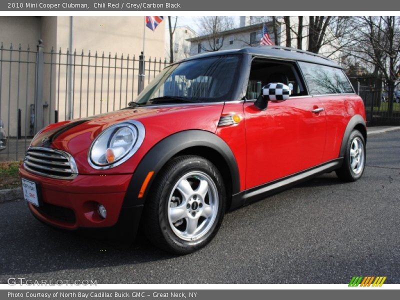 Chili Red / Grey/Carbon Black 2010 Mini Cooper Clubman