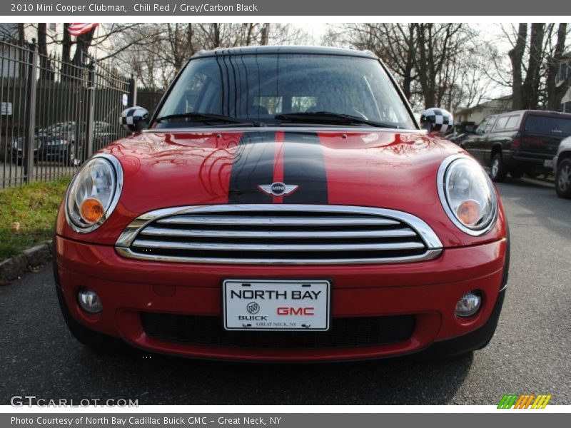 Chili Red / Grey/Carbon Black 2010 Mini Cooper Clubman