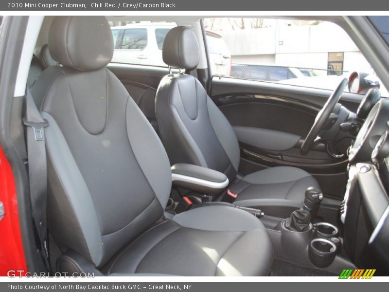 Chili Red / Grey/Carbon Black 2010 Mini Cooper Clubman