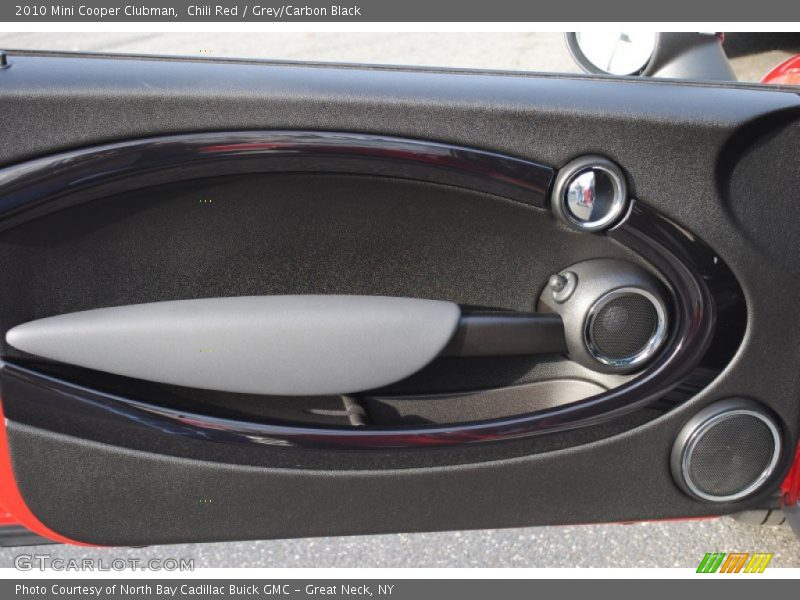 Chili Red / Grey/Carbon Black 2010 Mini Cooper Clubman
