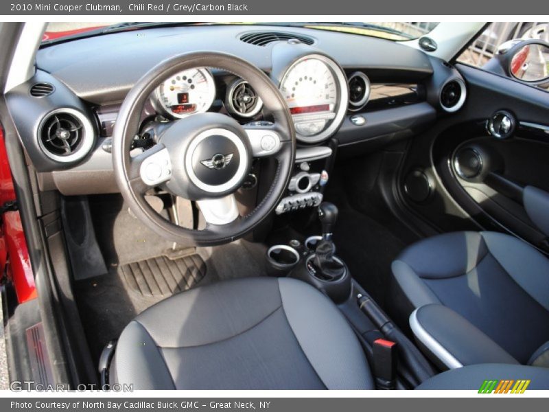 Chili Red / Grey/Carbon Black 2010 Mini Cooper Clubman