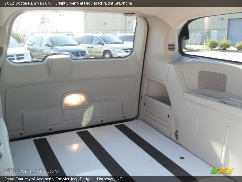  2012 Ram Van C/V Black/Light Graystone Interior