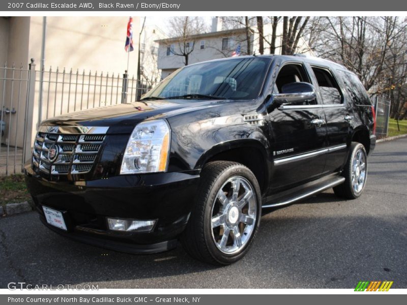 Black Raven / Ebony/Ebony 2007 Cadillac Escalade AWD