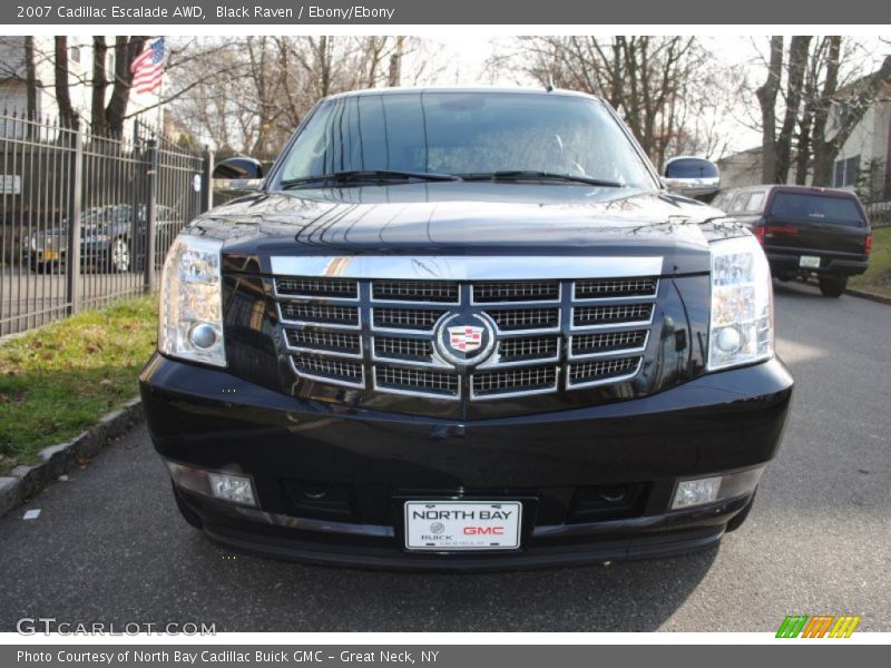 Black Raven / Ebony/Ebony 2007 Cadillac Escalade AWD