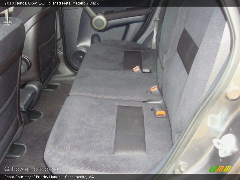 Polished Metal Metallic / Black 2010 Honda CR-V EX