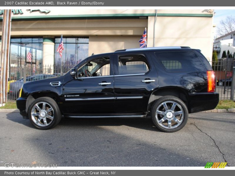 Black Raven / Ebony/Ebony 2007 Cadillac Escalade AWD