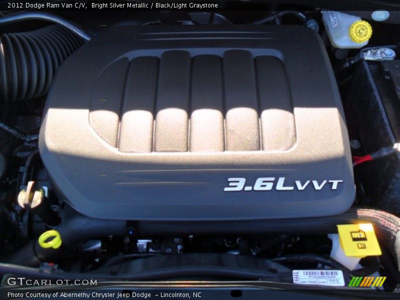  2012 Ram Van C/V Engine - 3.6 Liter DOHC 24-Valve Pentastar V6