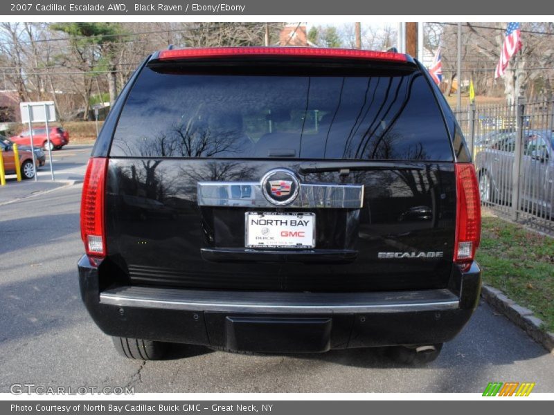 Black Raven / Ebony/Ebony 2007 Cadillac Escalade AWD