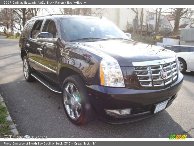 Black Raven / Ebony/Ebony 2007 Cadillac Escalade AWD