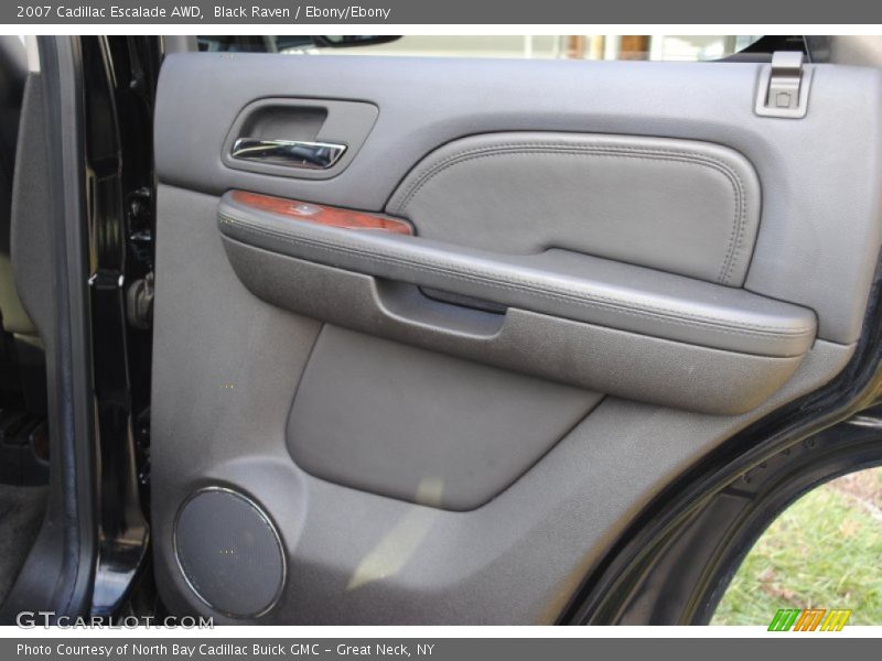 Black Raven / Ebony/Ebony 2007 Cadillac Escalade AWD