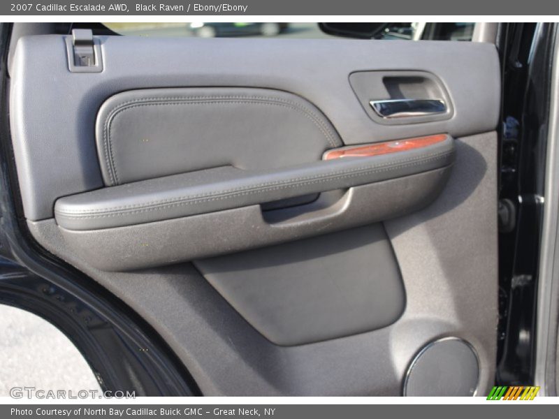 Black Raven / Ebony/Ebony 2007 Cadillac Escalade AWD