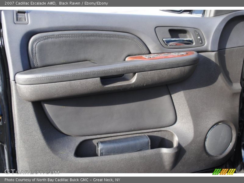 Black Raven / Ebony/Ebony 2007 Cadillac Escalade AWD