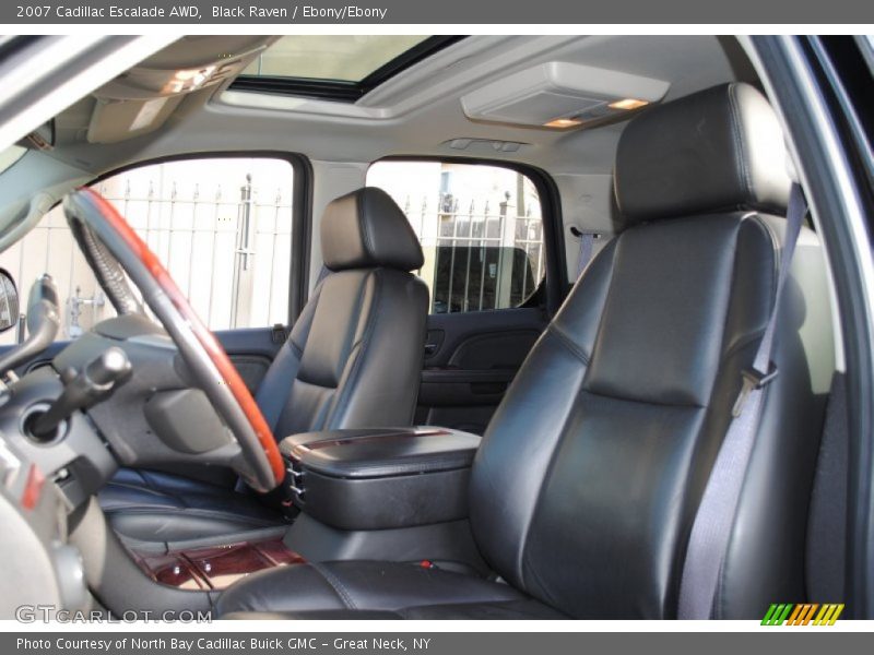 Black Raven / Ebony/Ebony 2007 Cadillac Escalade AWD
