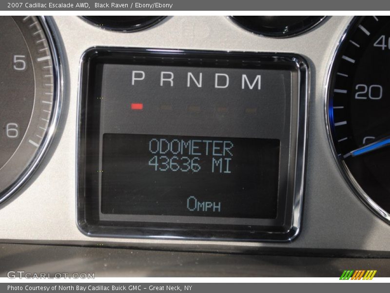 Black Raven / Ebony/Ebony 2007 Cadillac Escalade AWD