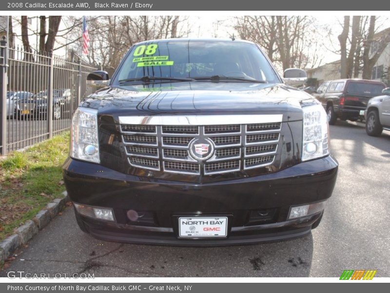 Black Raven / Ebony 2008 Cadillac Escalade AWD