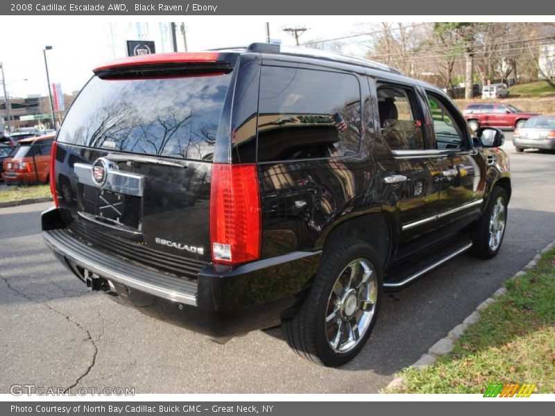Black Raven / Ebony 2008 Cadillac Escalade AWD