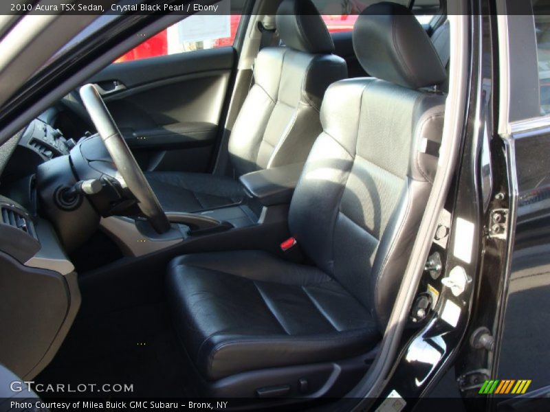 Crystal Black Pearl / Ebony 2010 Acura TSX Sedan