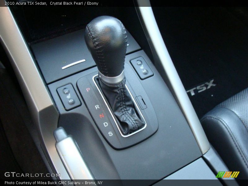 Crystal Black Pearl / Ebony 2010 Acura TSX Sedan