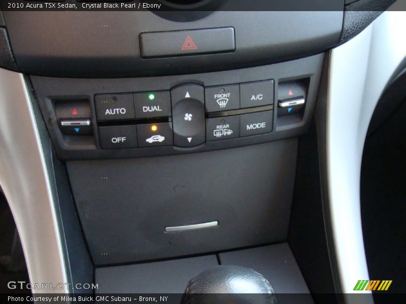 Crystal Black Pearl / Ebony 2010 Acura TSX Sedan