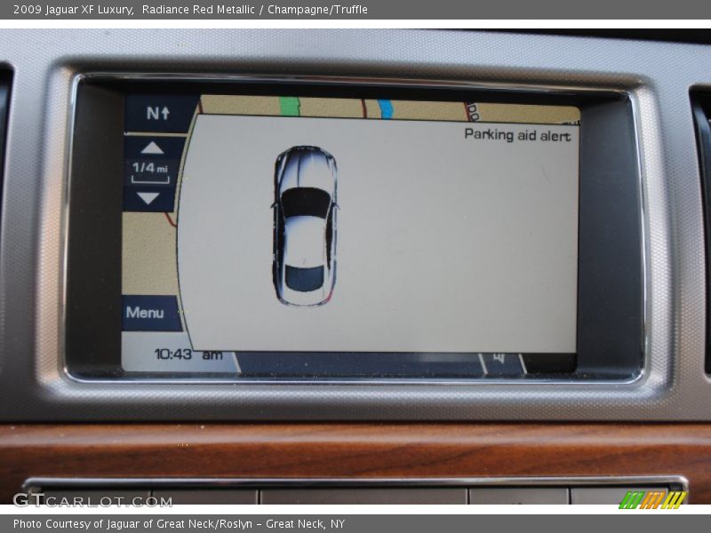 Radiance Red Metallic / Champagne/Truffle 2009 Jaguar XF Luxury