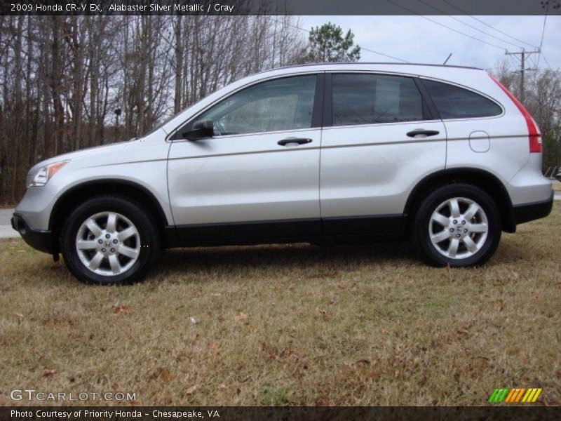 2009 CR-V EX Alabaster Silver Metallic